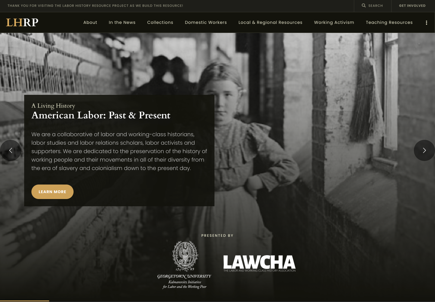 Labor History Resource Project